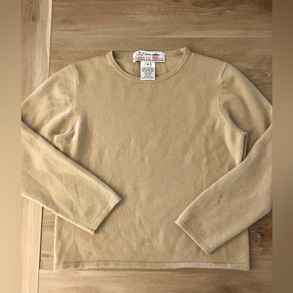Queen of Scots Cashmere Sweater M - Picture 1 of 5